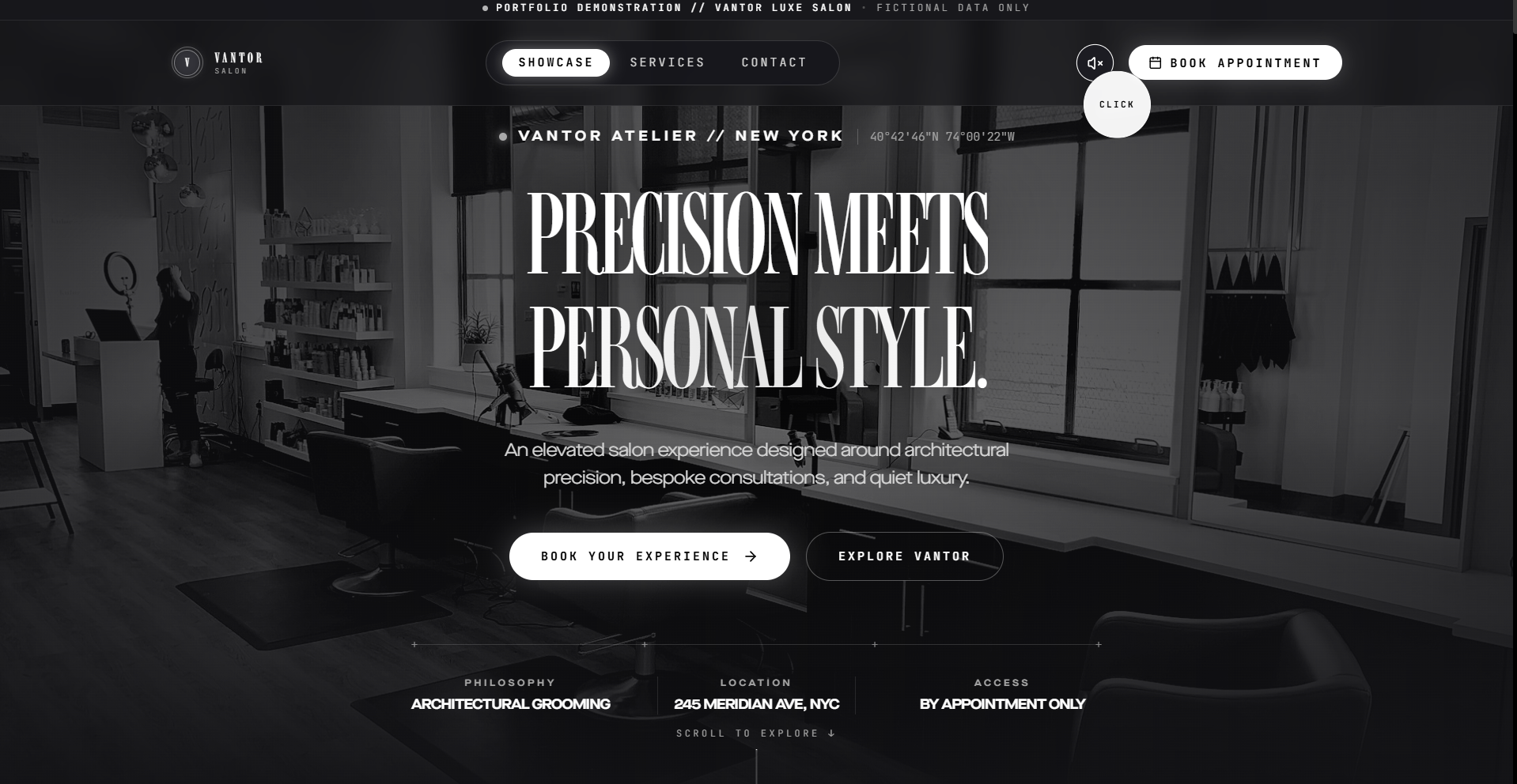BMW SALON — Service Business Website by ZOKAYAA